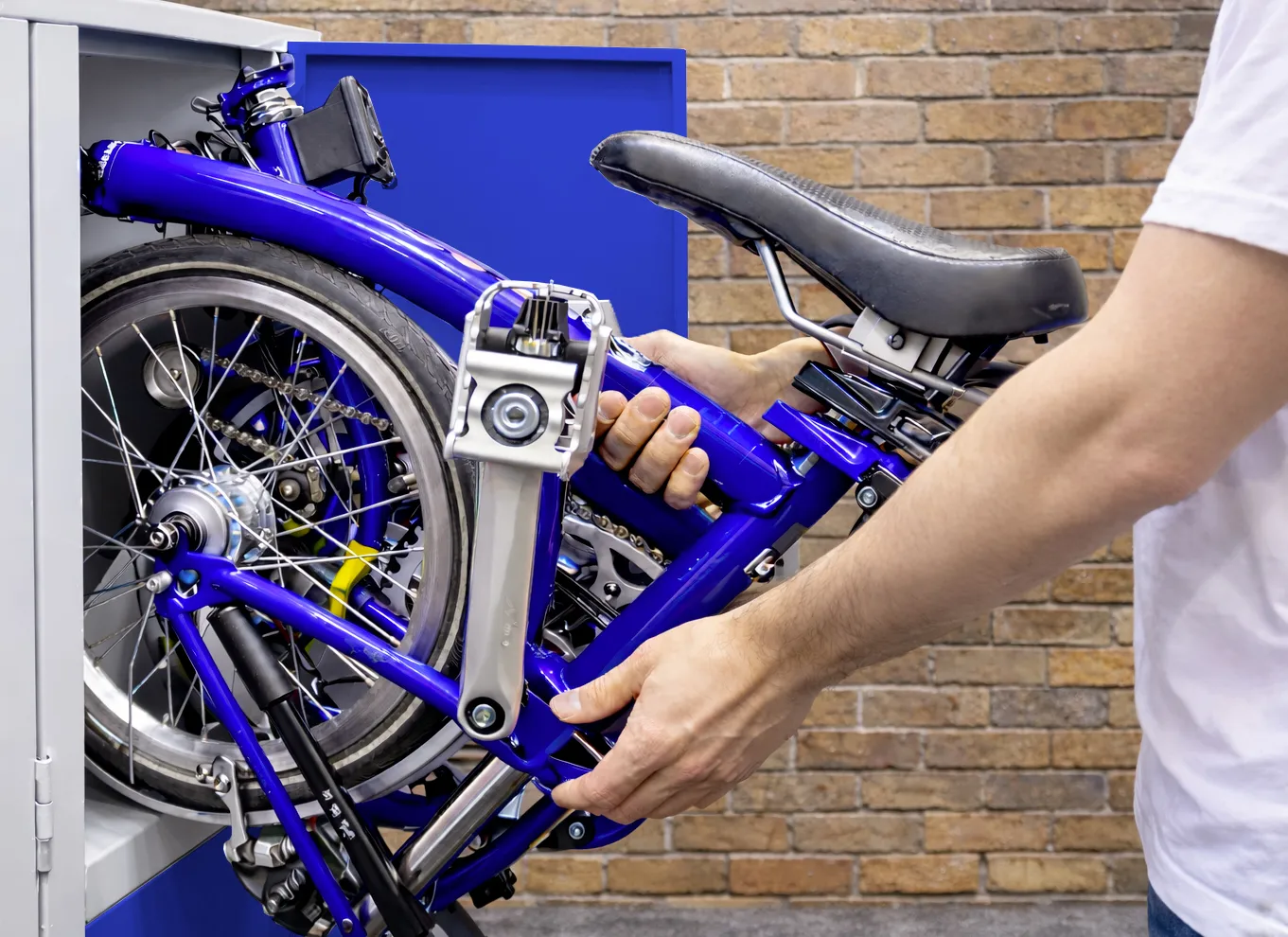 Folding Bike Locker